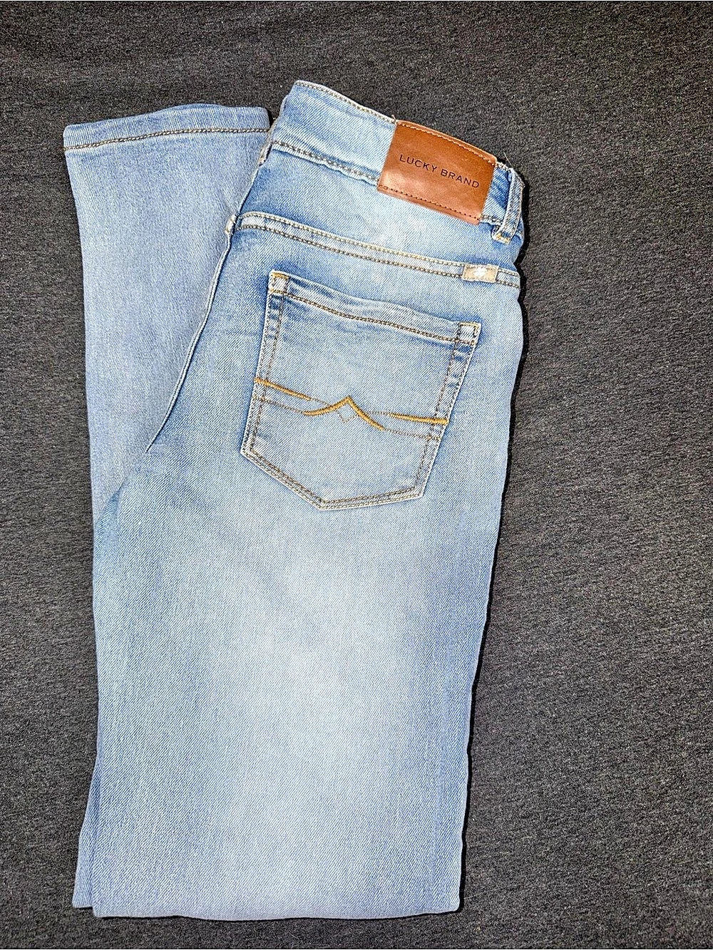 Lucky Brand Zoe Skinny Jeans in Blue Waist Size 16